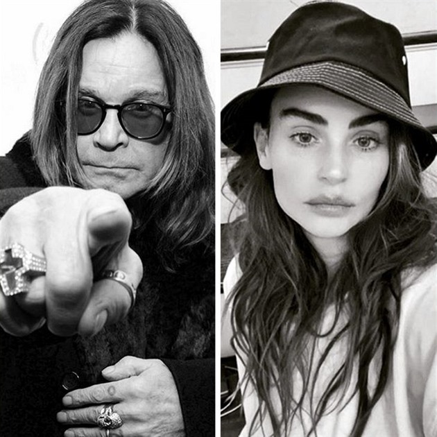 Ozzy Osbourne a jeho dcera Aimee Osbourne