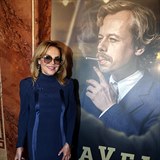 Dagmar Havlová na premiéře filmu Havel