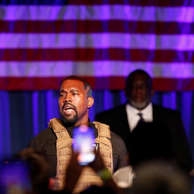 Kanye West oficiln zahjil svou prezidentskou kampa