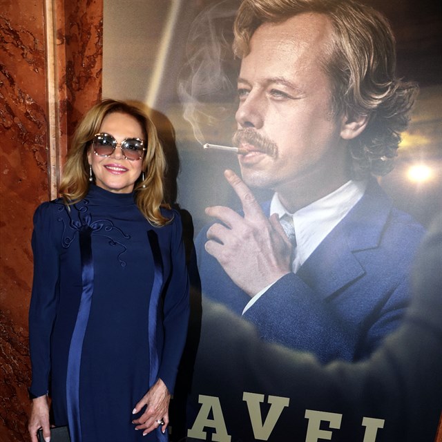 Dagmar Havlov na premie filmu Havel