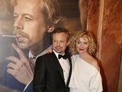 Aa Geislerová a Viktor Dvoák na premiée snímku Havel