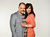 Martin Preiss a Daniela Šinkorová v seriálu Sestřičky hrají manžele.