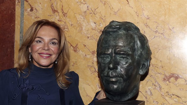 Dagmar Havlov na premie filmu Havel v Lucern