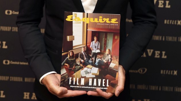 Film Havel se dostal i na tituln strany. Z mimo jin i z magaznu Esquire.