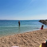 V Chorvatsku jsou pláže poloprázdné.