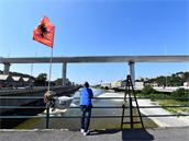 V italském Janov veer otevou nový dálniní most nacházející se na míst...
