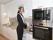 Miss Czech Republic 2020 Karolína Kopíncová ve své nové kuchyni: Natstí umí...
