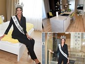 Vítzka Miss Czech Republic 2020 Karolína Kopíncová se sthuje do nového bytu v...