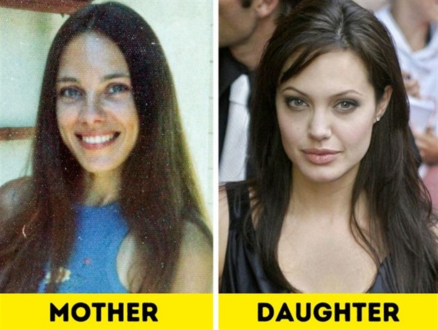 Angelina Jolie a Marcheline Bertrand