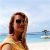 Gabriela Koukalová si užívá dámskou jízdu na Maledivách.