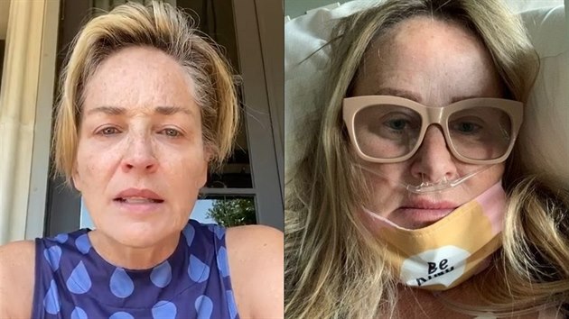 Sestra Sharon Stone onemocn�la covidem-19 a bojuje o �ivot.