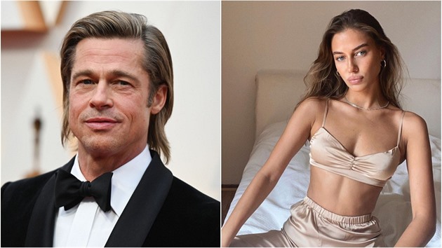 Brad Pitt vzal na dovolenou tuhle koku.