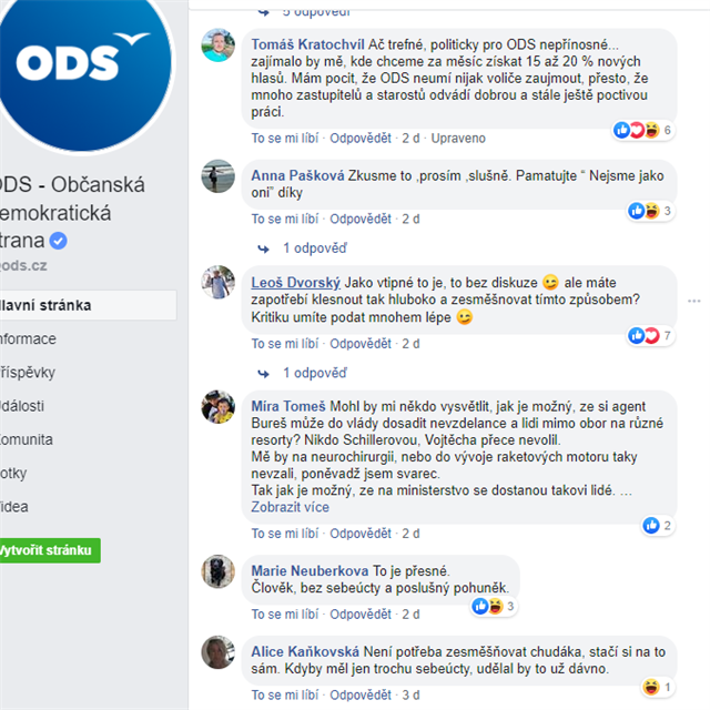 Kreativci ODS z ministra zdravotnictv Adama Vojtch udlali hadr na podlahu....