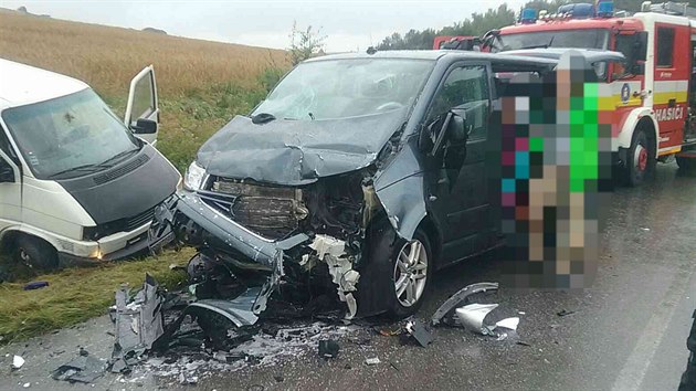 Nehodu nep�e�ili �ty�i malí chlapci.