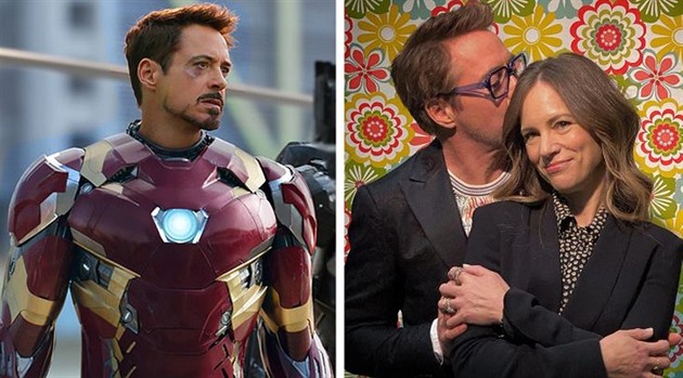 Robert Downey Jr. (Iron Man) a Susan Downey