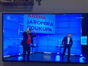 Pavel Novotný byl hostem Jaromíra Soukupa a dost si to uíval. Vak tam taky...