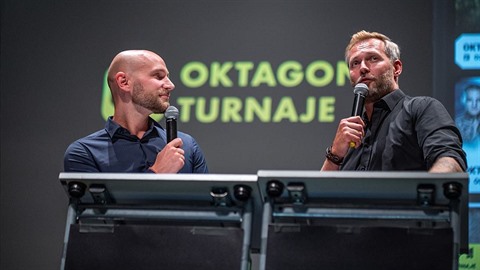 Hlavní tváe organizace Oktagon MMA: Pavol Neruda a Ondej Novotný