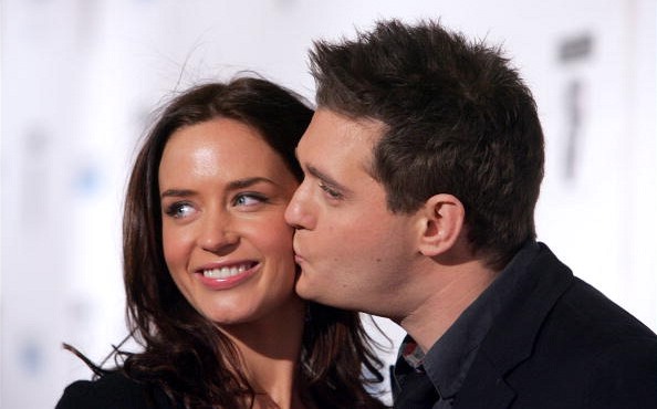 Emily Blunt and Michael Bublé