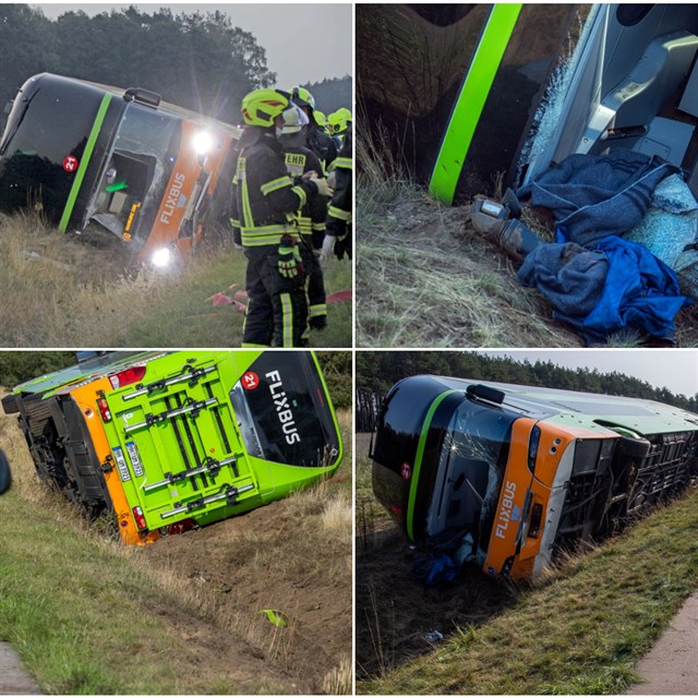 Nkolik zrannch si v sobotu rno v Nmecku vydala nehoda autobusu...