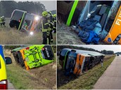 Nkolik zranných si v sobotu ráno v Nmecku vyádala nehoda autobusu...