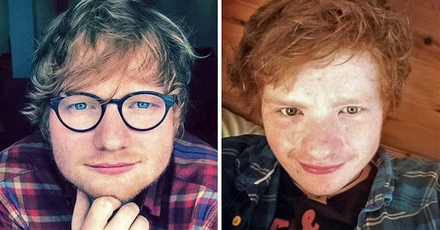 Ed Sheeran and Ty Jones