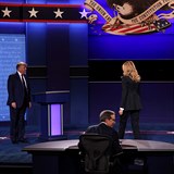 První televizní debata dvou prezidentských kandidátů lidi zklamala. Kritiku pak...