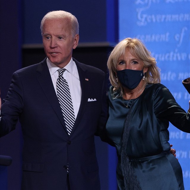 Joe Biden a jeho manelka Jill
