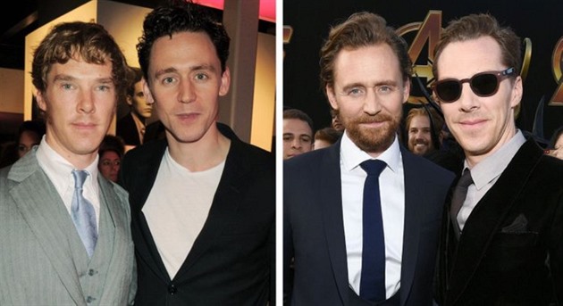 Tom Hiddleston a Benedict Cumberbatch