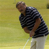 Antonín Panenka během golfového turnaje.