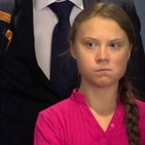 Greta Thunbergová brala příchod Donalda Trumpa dost nelibě.