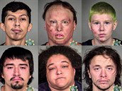 Policie v Portlandu zveejnila tváe zadrených pravicových aktivist.