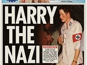 O Harrym se svastikou psala vechna média.