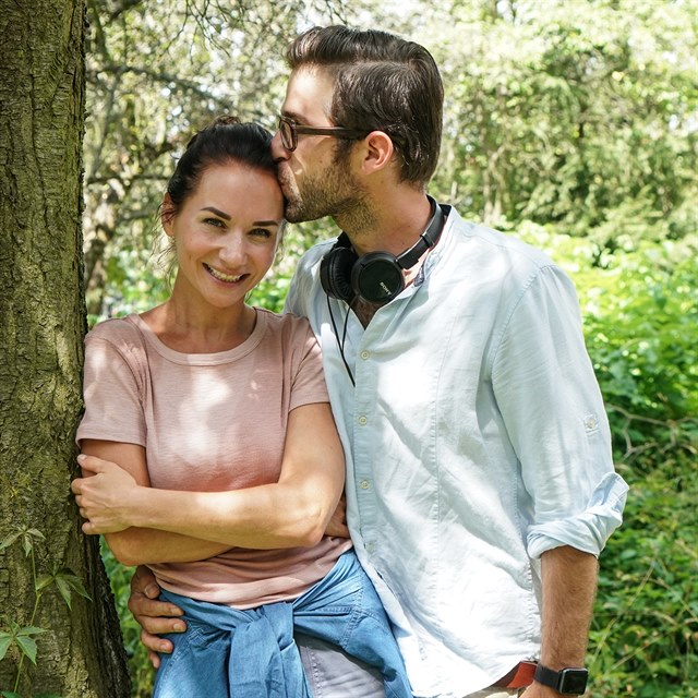 Sandra Novkov se svm partnerem Vojtou Moravcem