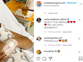 Zpráva o narození syna Venduly Pizingerové spustila lavinu gratulací.