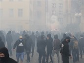 Protest na Staromstském námstí: Bez rouek a proti nim