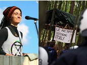 Z Caroly Racketeové je klimatická aktivistka. Obsadila nmecký les, kde má...
