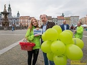 Dagmar Papeová s pedsedou Trikolóry Václavem Klausem ml.