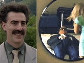 Borat nachytal Trumpova právníka Rudyho Giulianiho.