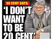 Nechci být 20 Cent, hlásí slavný raper 50 Cent a burcuje ke zvolení Trumpa.