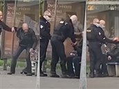 Policista v Praze napadl opilého mue bez rouky. Pito ji sám neml.