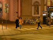 Centrem Vídn v pondlí veer otásl teroristický útok.
