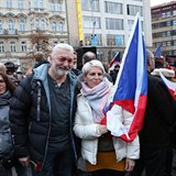 Daniel Hůlka se 17. listopadu zúčastnil protivládní demonstrace. Po svém...