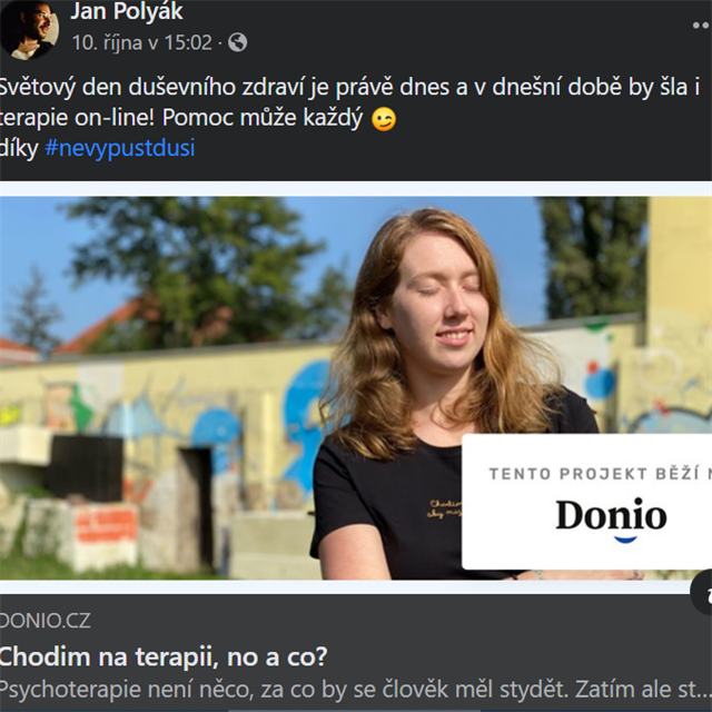 Jan P. dlal osvtu i duevnmu zdrav a pi o nj.