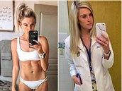 Doktorka Medina Culverová je hvzdou Instagramu. Sexy fotkami bojuje proti...