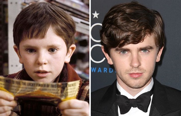 Freddie Highmore - Karlík a továrna na okoládu