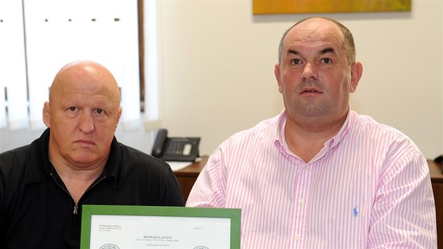 Michal Vejsada s Miroslavem Peltou