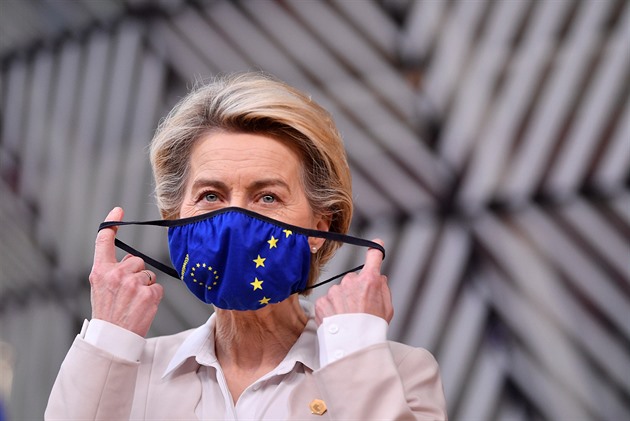éfka Evropské komise Ursula von der Leyenová