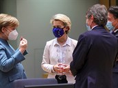 Angela Merkelová a pedsedkyn Evropské komise Ursula von der Leyenová