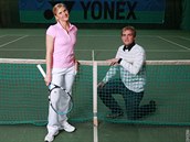 S bývalou tenistkou, právnikou Janou Hlavákovou byl Libor Bouek enatý 4...
