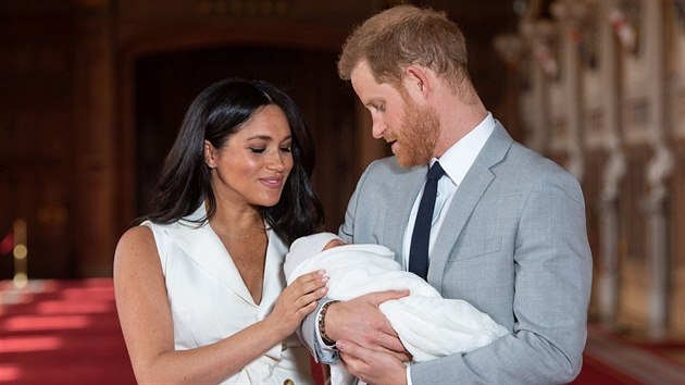 Meghan, Harry a jejich syn Archie